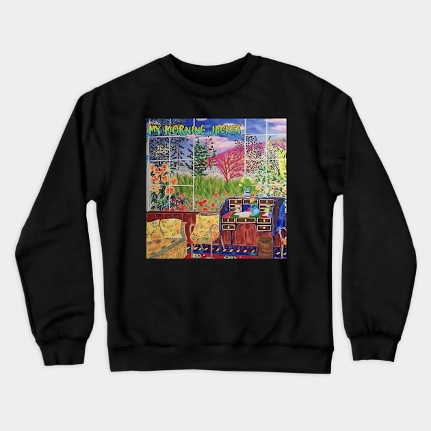 country rockband Crewneck Sweatshirt by kimmumii